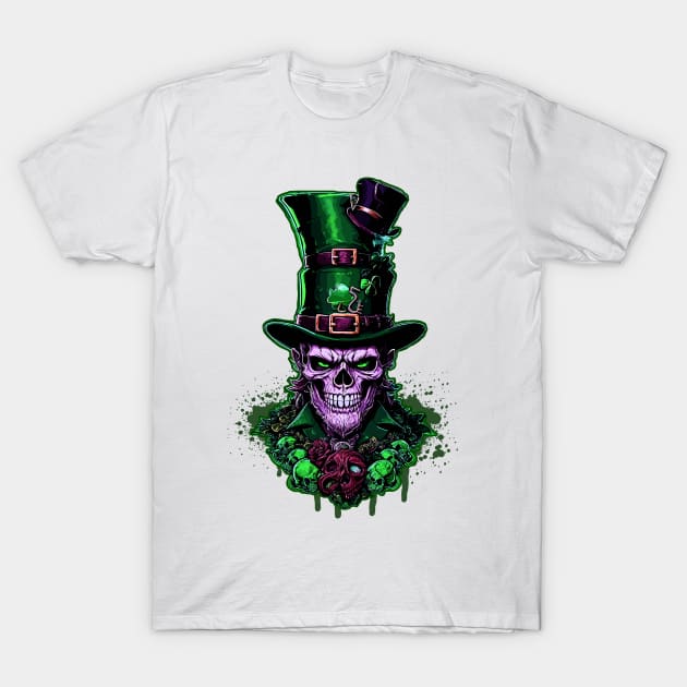 Graffiti Patricks Day T-Shirt by rebelthreads.id